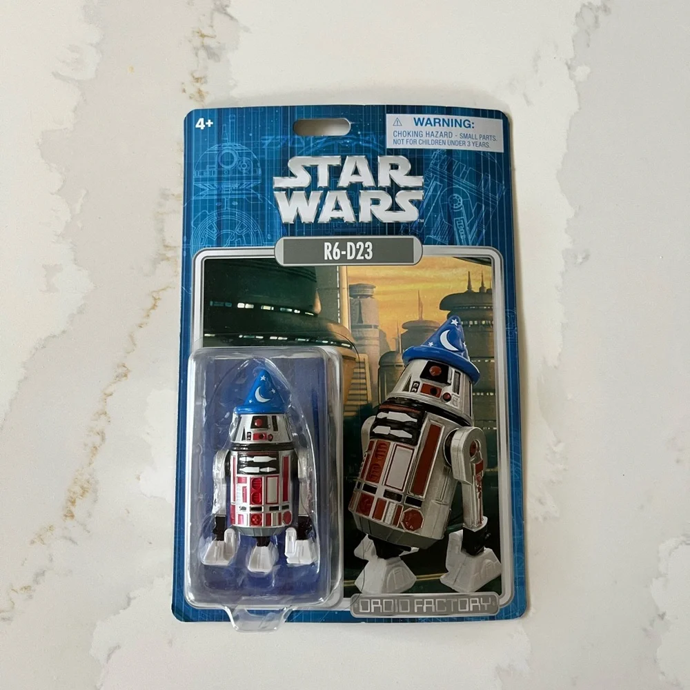 Disney D23 2024 R6-D23 Star Wars Droid Factory Figure NEW
